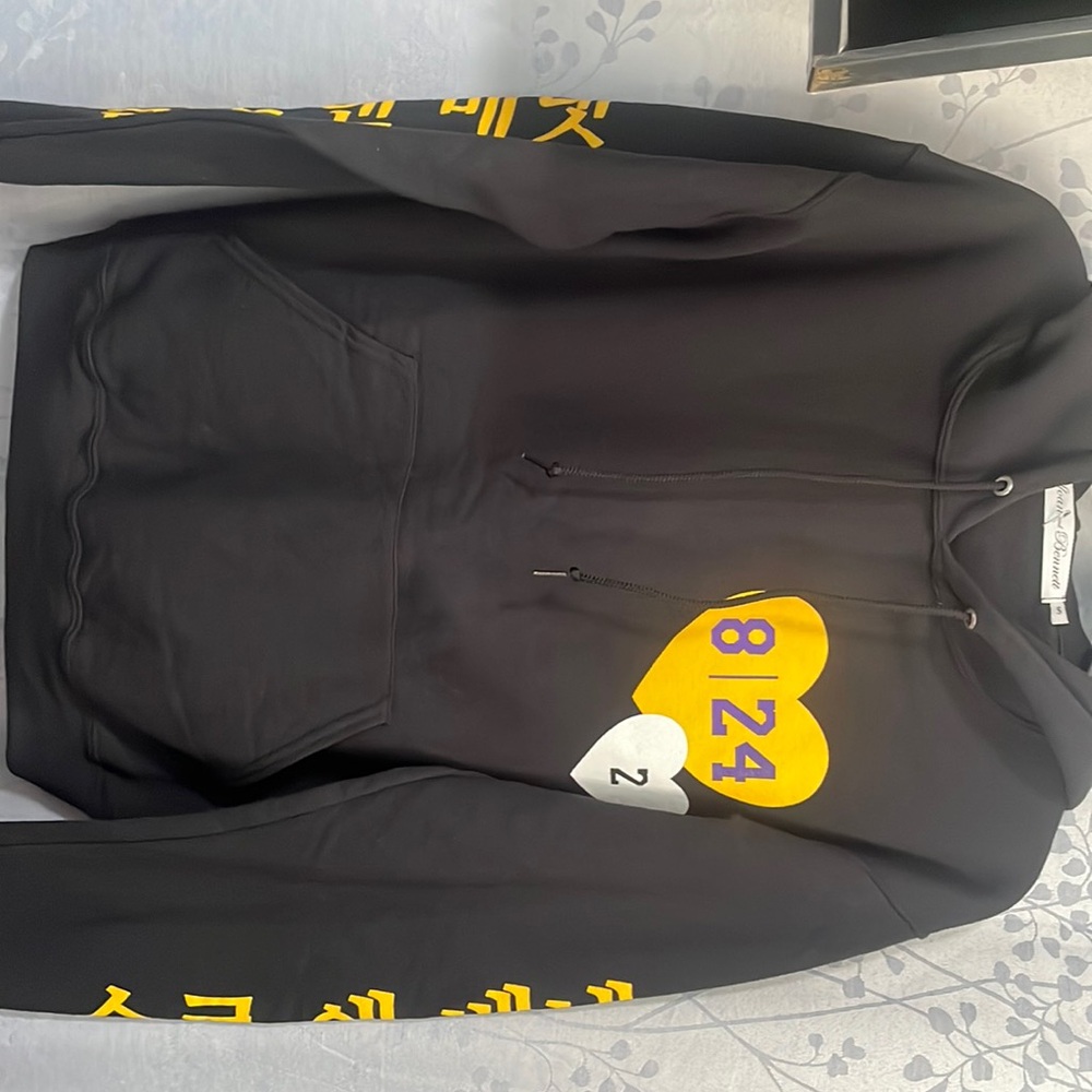 Sloan and Bennett Kobe Bryant tribute hoodie